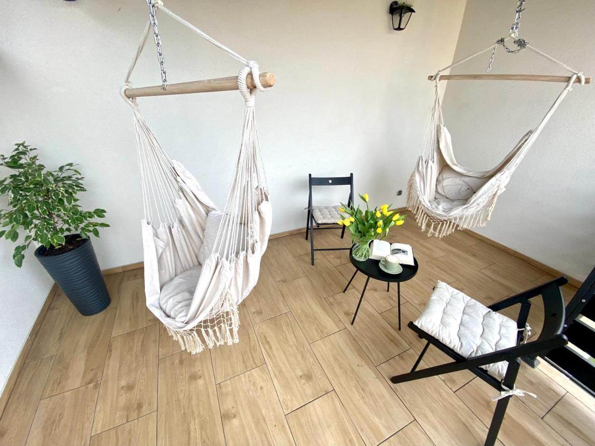 Apartament Sanok-Z Widokiem Na Rynek I Tarasem Exteriér fotografie